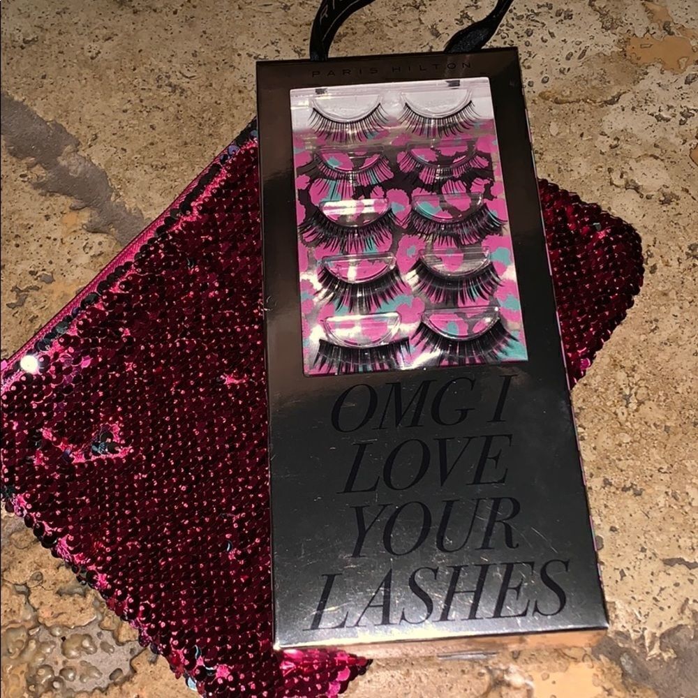 Omg I love your lashes set‎